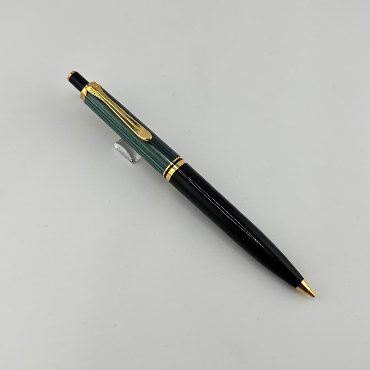 Pelikan K400 Green stripped black barrel - Mechanical Pencil