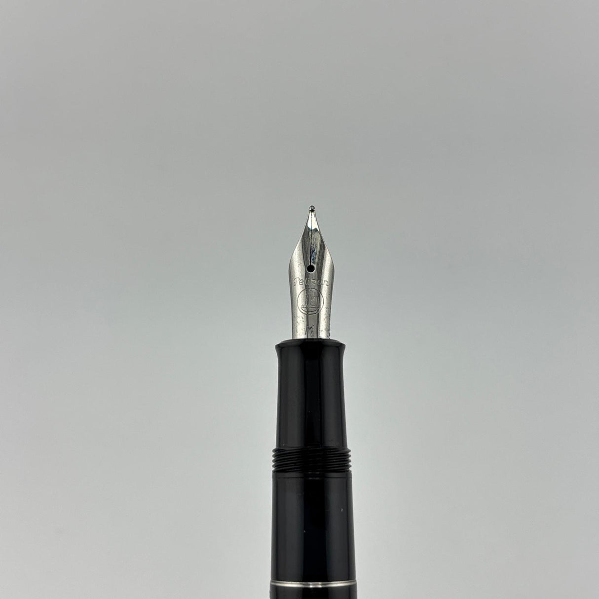 Pelikan M215 Black with silver rings - Fountain Pen