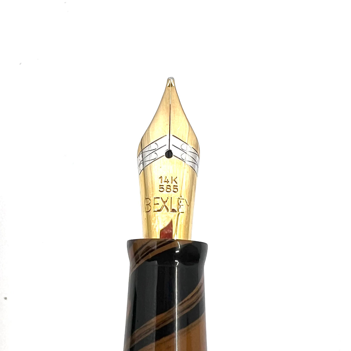 Bexley Ebonite Tobacco/Smoke 5th Anniversary Collection Fountain Pen