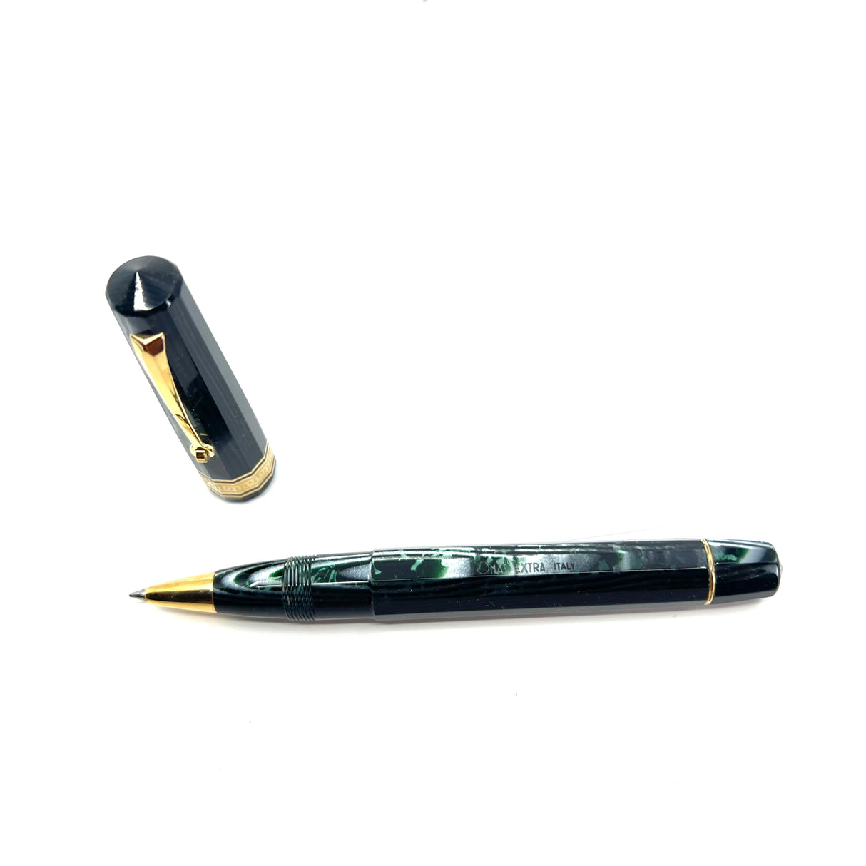 Omas Paragon Exquisite Celluloid Blue Ice Arco - Rollerball