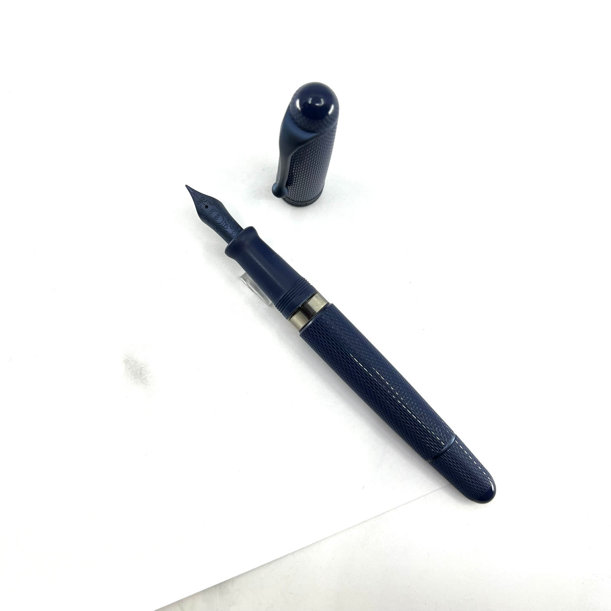 Aurora Blue Mamba Limited Edition Fountain Pen - Fine 18kt Gold Nib