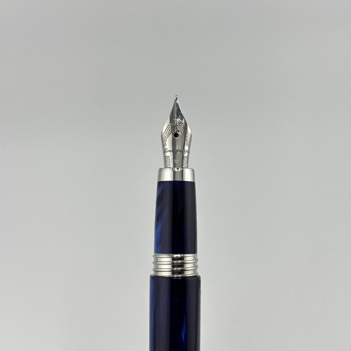Montegrappa Armonia Blue Marble - Fountain Pen