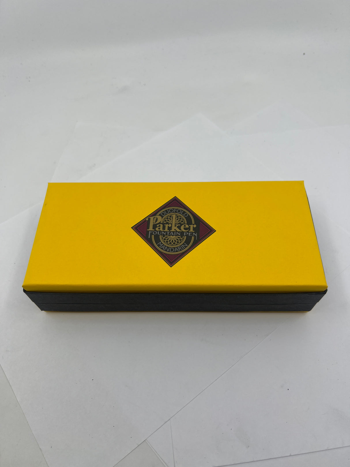 Parker Duofold Centennial Mandarin Yellow Limited Edition Fountain Pen (1995) - Medium 18kt Gold Nib