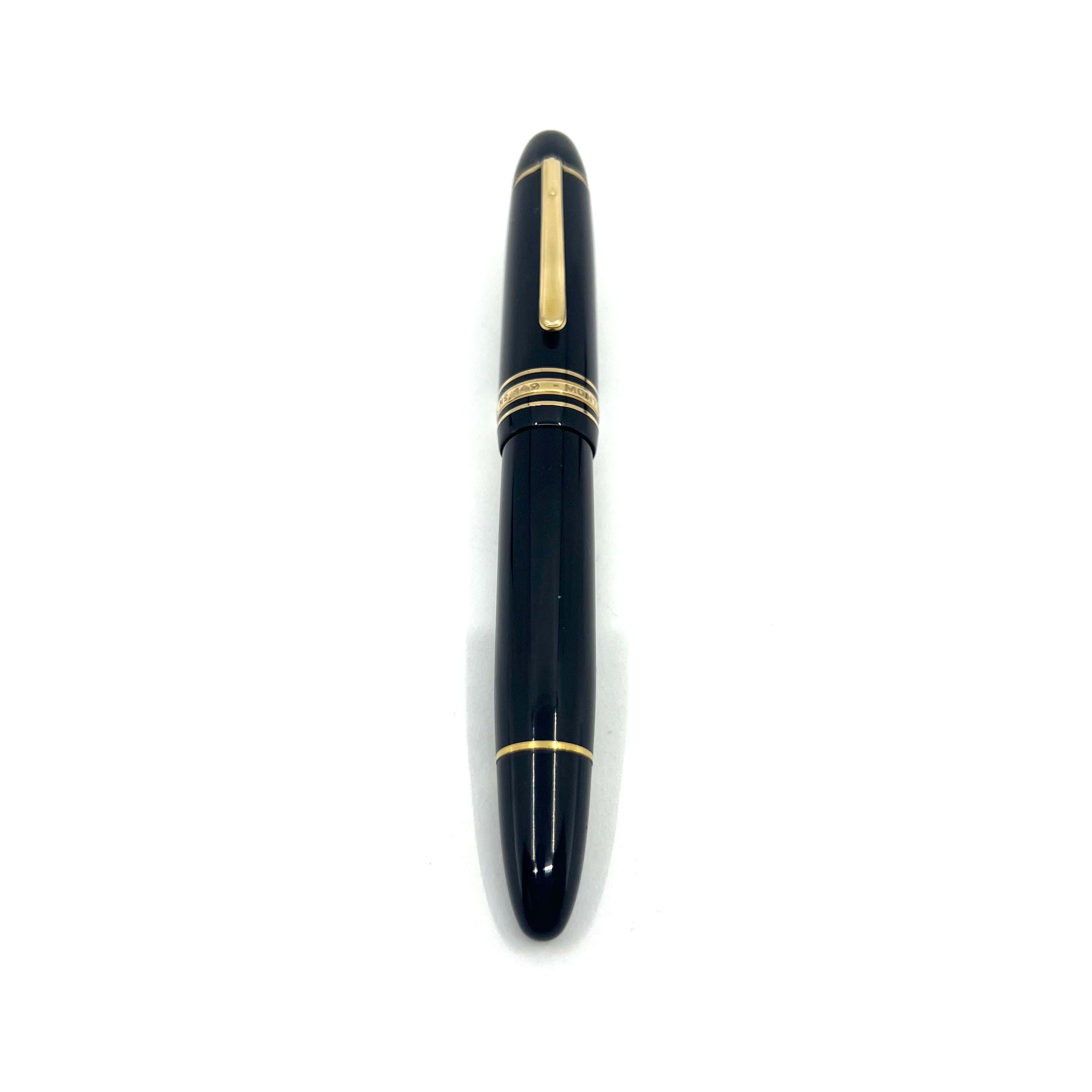 Montblanc Meisterstuck Black Resin #149 (Largest) Fountain Pen
