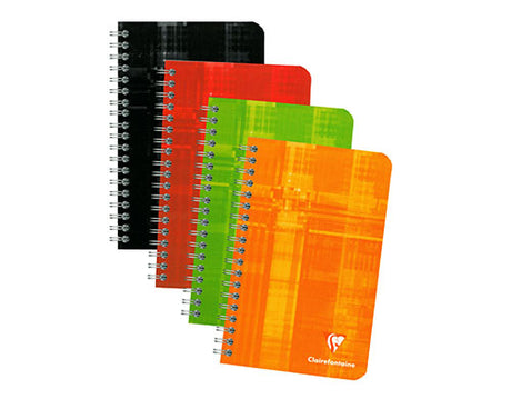 Clairefontaine Classic Notebooks Ruled 4 1/4 x 6 3/4 in. Wirebound Notebook
