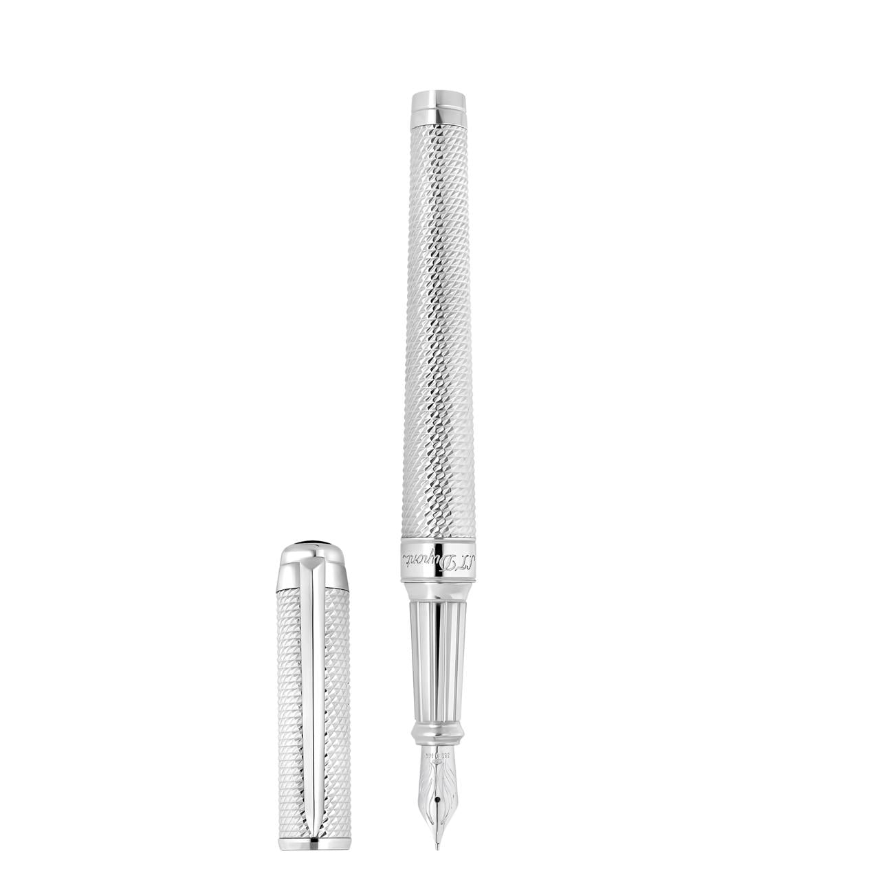 S.T. Dupont Eternity XL Diamond Head Palladium - Fountain Pen