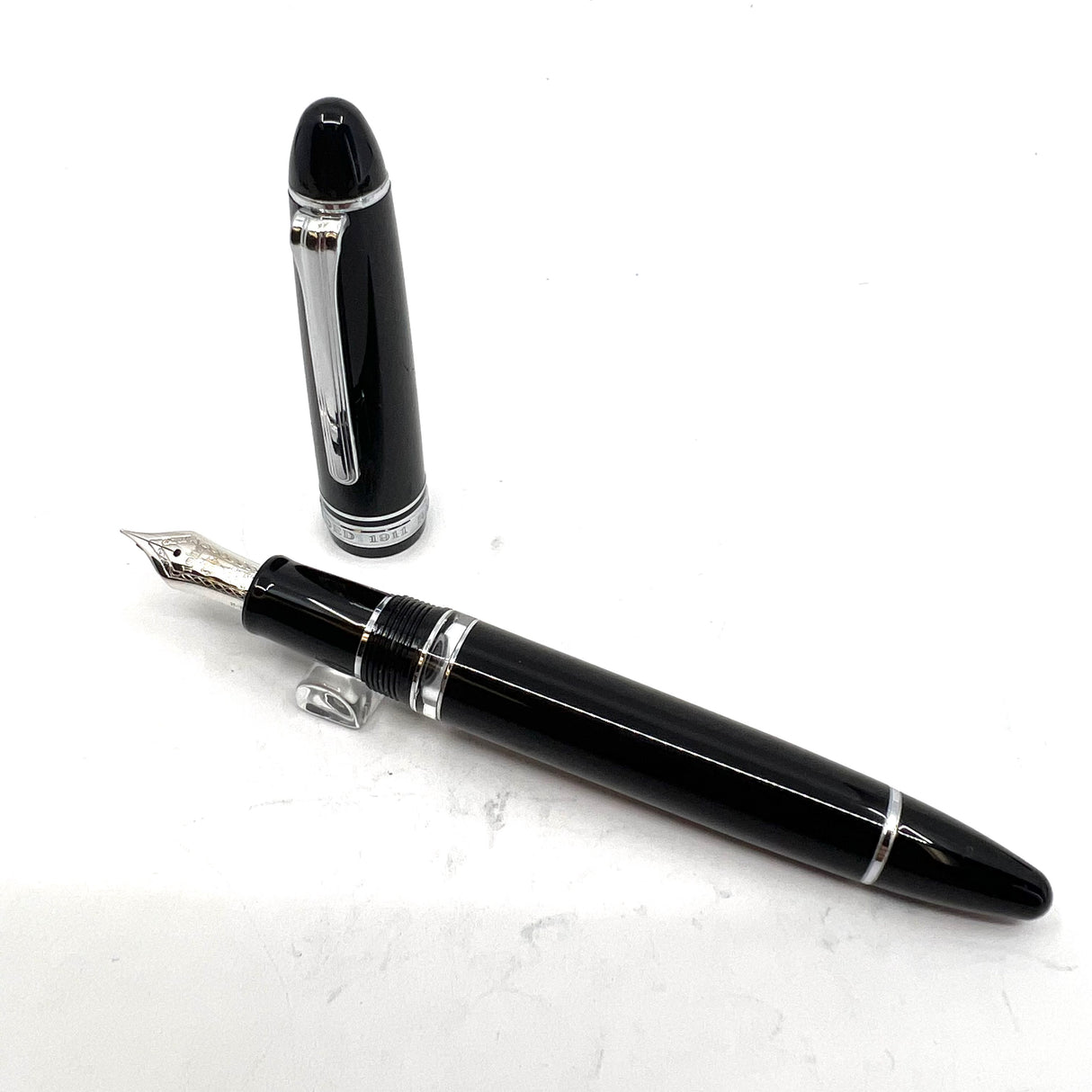 Sailor 1911 Black REALO Silver Trim Fountain Pen