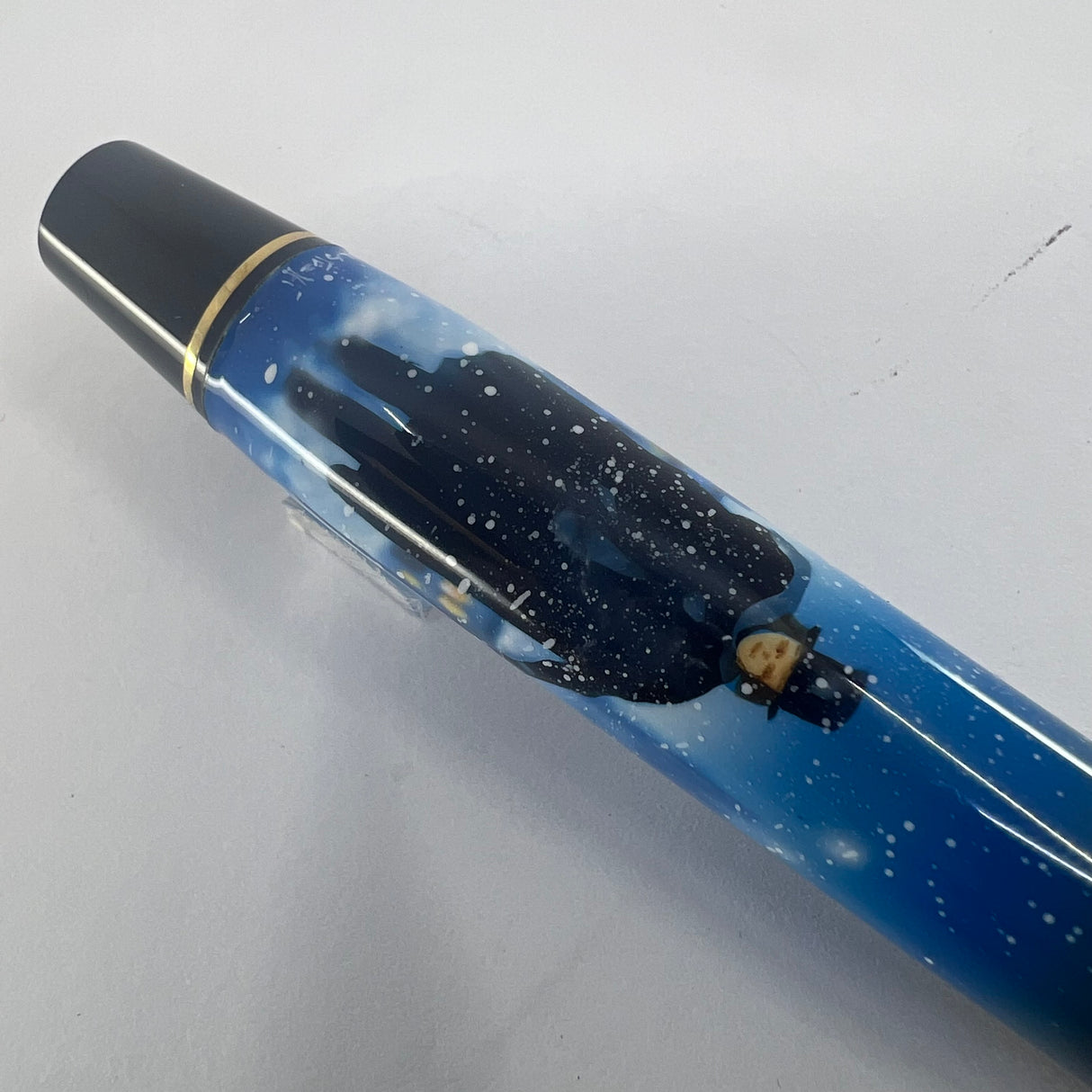 Conway-Stewart UK Charles Dickens "A Christmas Carol" Limited Edition Hand Painted Fountain Pen   -  Fine 18kt Gold Nib  - Number 1 of Only 8 Pens Made (2006)!!!