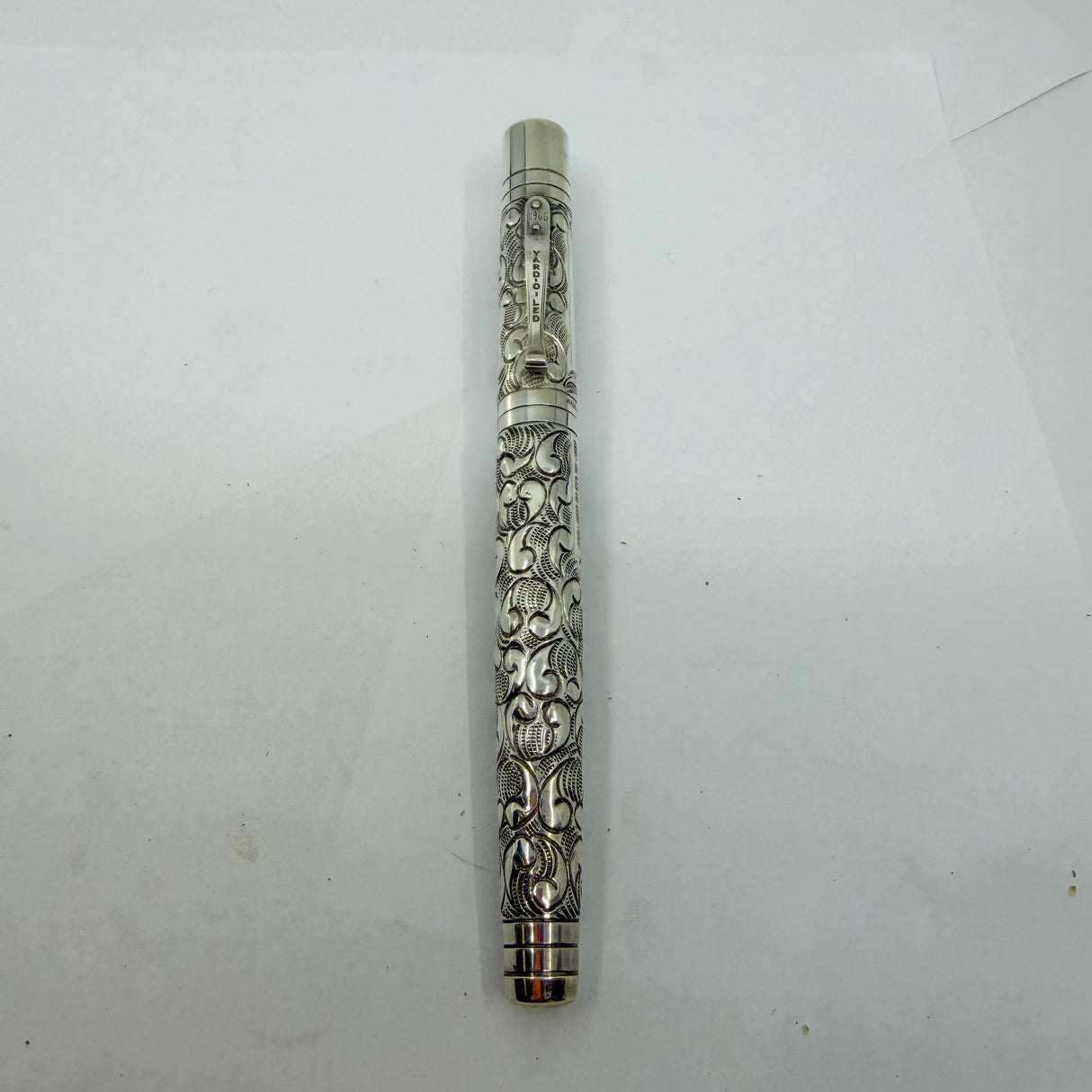 Yard-O-Led Beautifully Engraved Sterling Silver Victorian Grand Rollerball