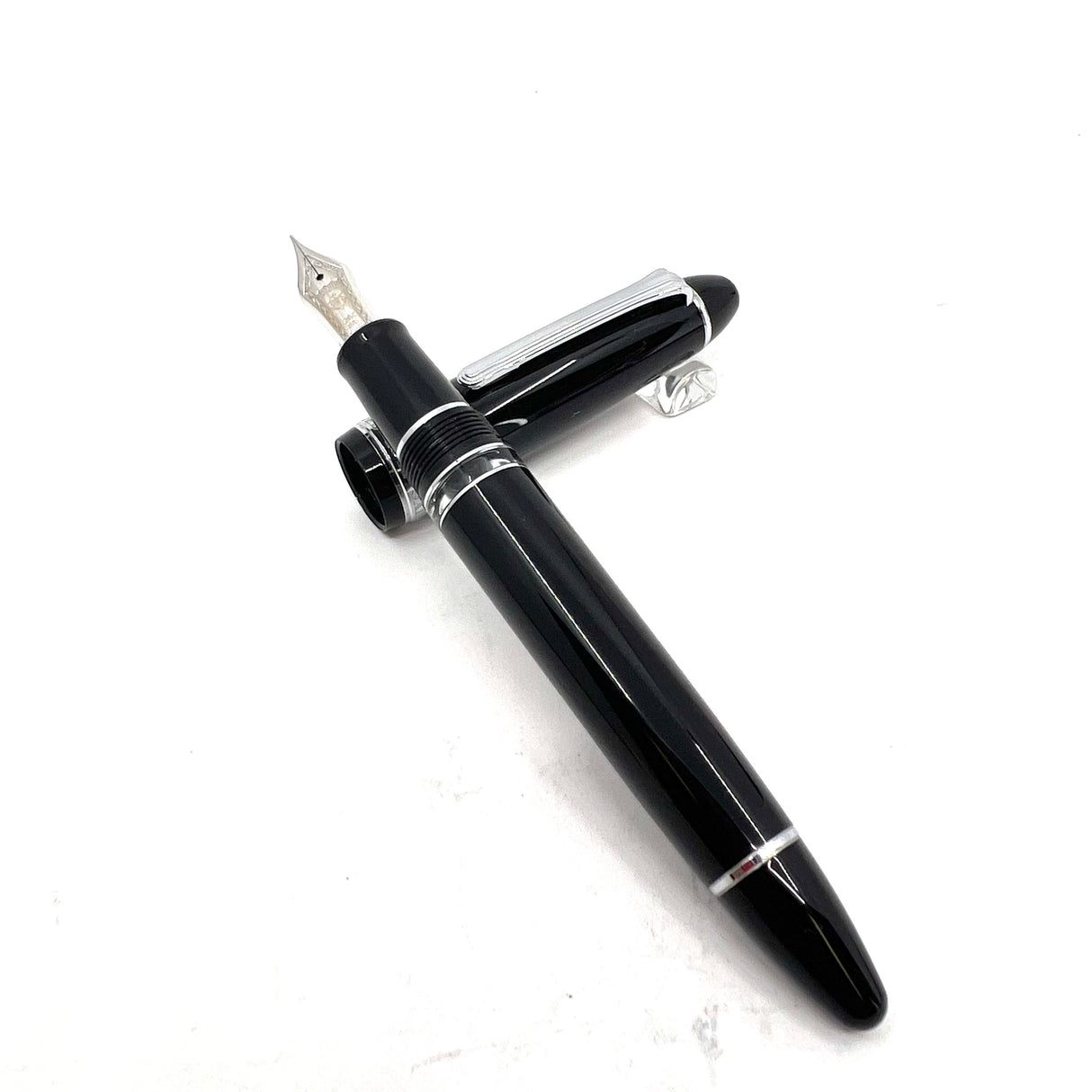 Sailor 1911 Black REALO Silver Trim Fountain Pen