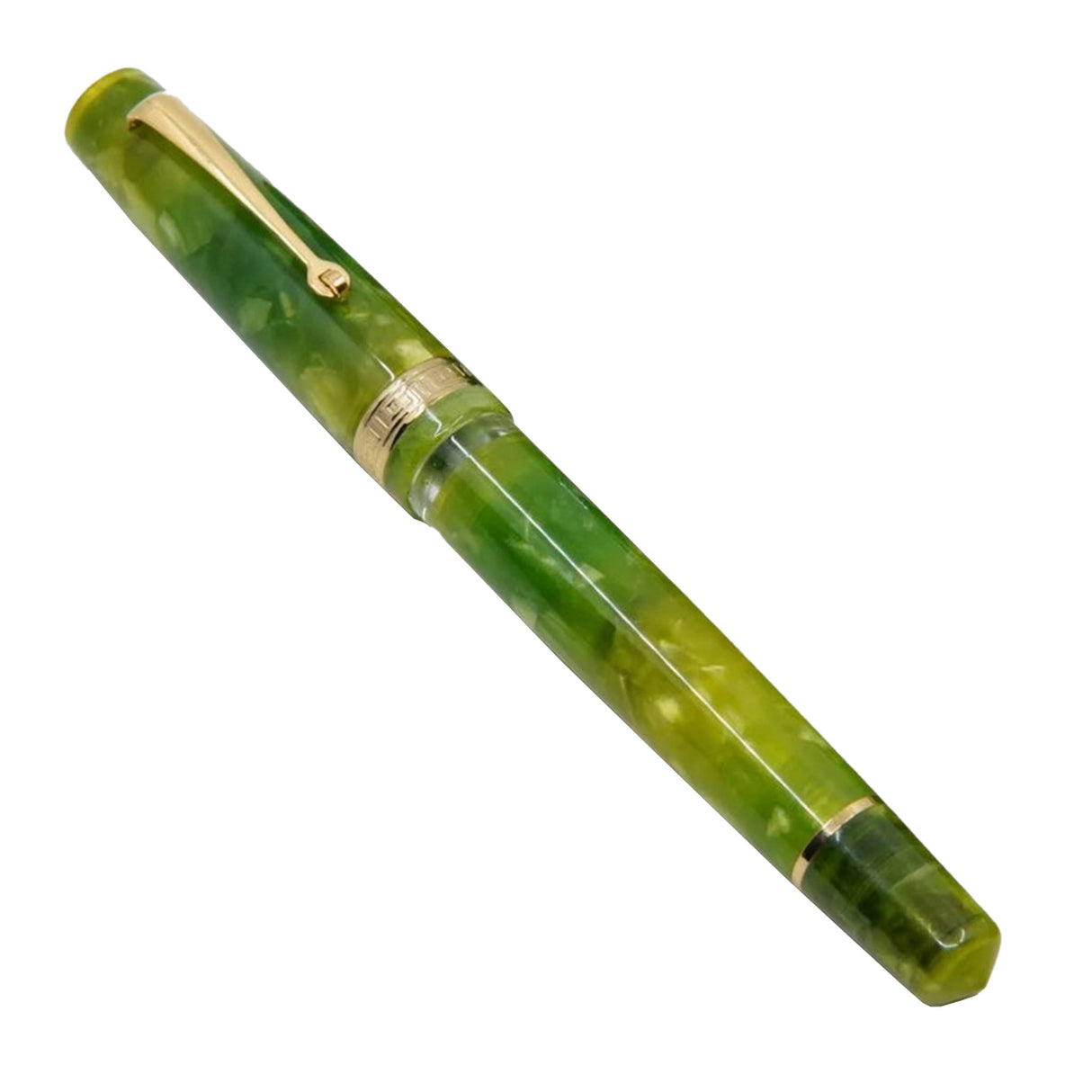 ASC Studio Green Grasshopper Gold Trim - Fountain Pen