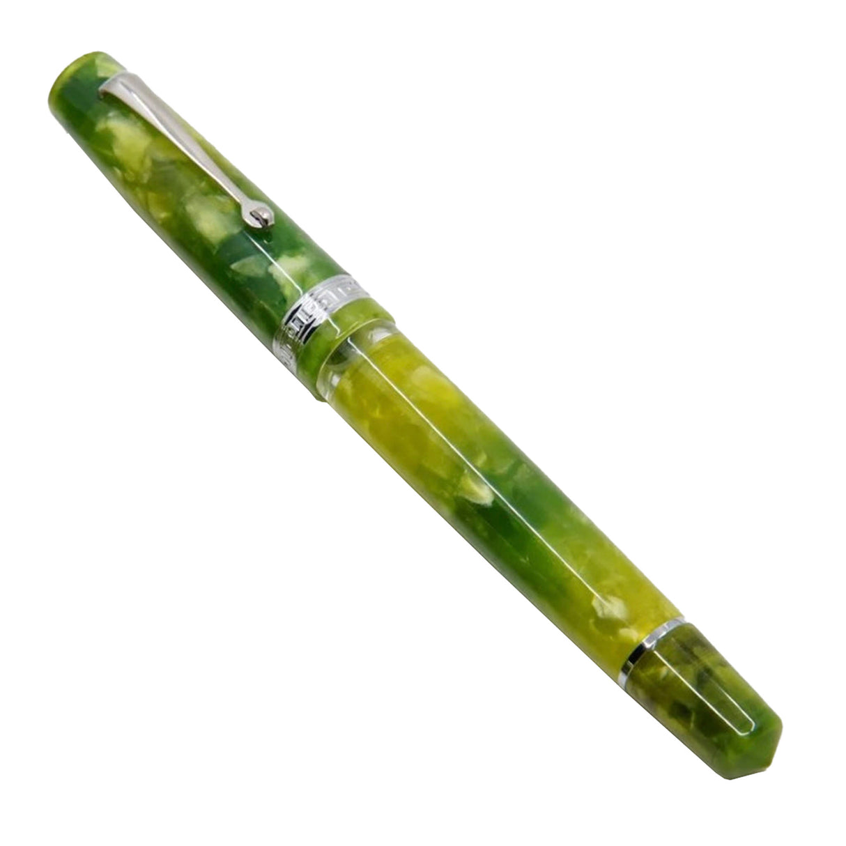 ASC Studio Green Grasshopper Rhodium Trim - Fountain Pen