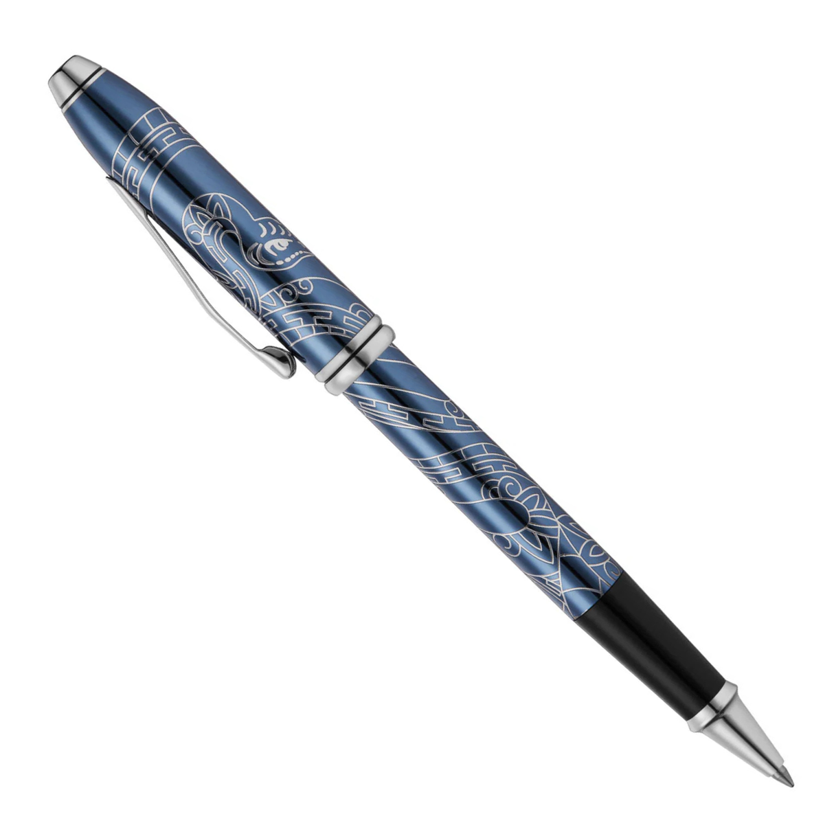 Cross Townsend® Zodiac Year of the Snake Blue Lacquer Rollerball Pen
