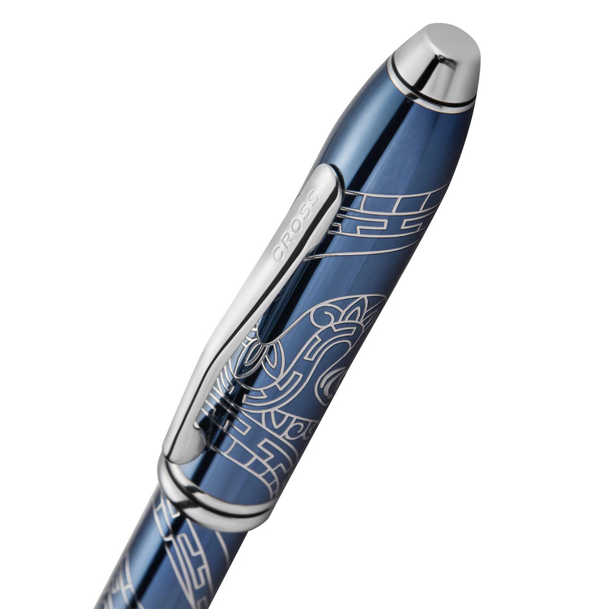 Cross Townsend® Zodiac Year of the Snake Blue Lacquer Rollerball Pen