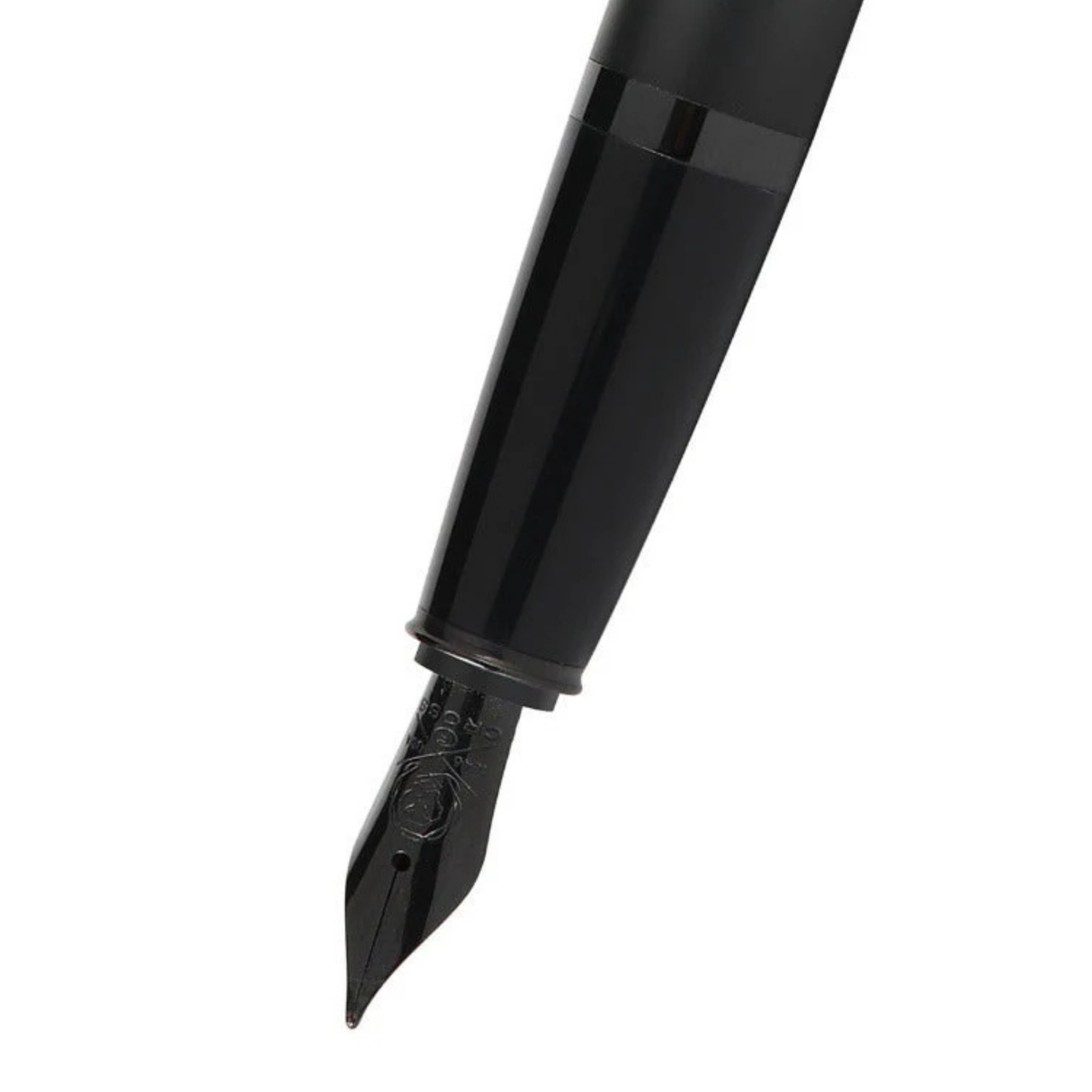 Cross Bailey Matte Black Lacquer Stainless Steel Medium Nib Fountain Pen