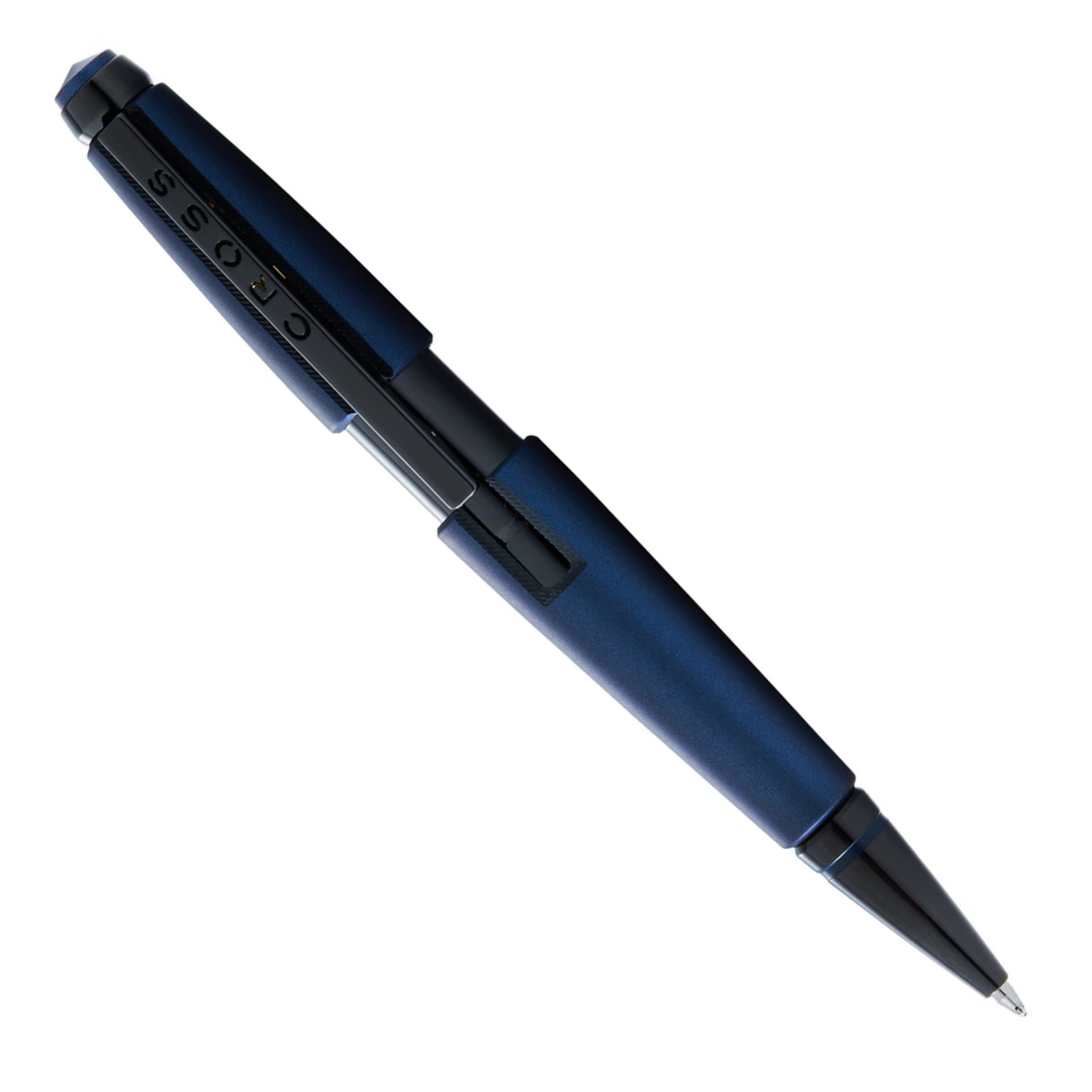 Cross Edge Matte Blue Lacquer Gel Rollerball Pen