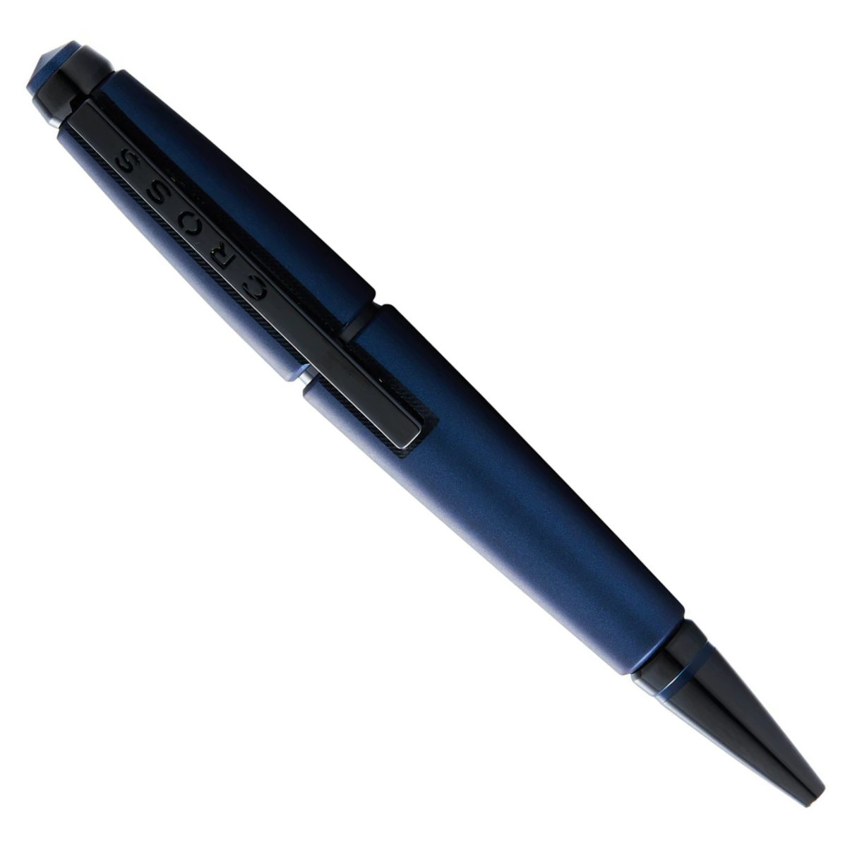Cross Edge Matte Blue Lacquer Gel Rollerball Pen