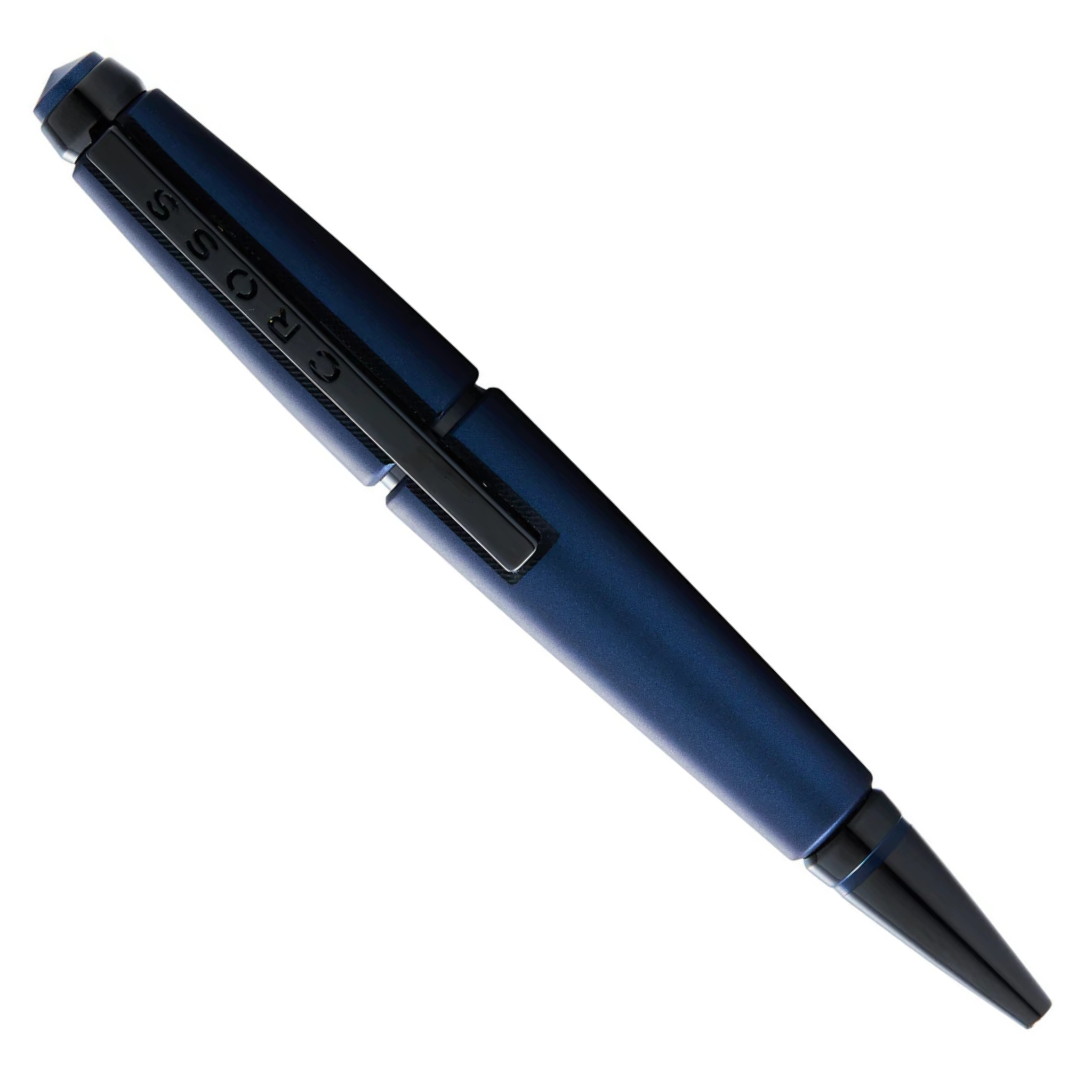 Cross Edge Matte Blue Lacquer Gel Rollerball Pen