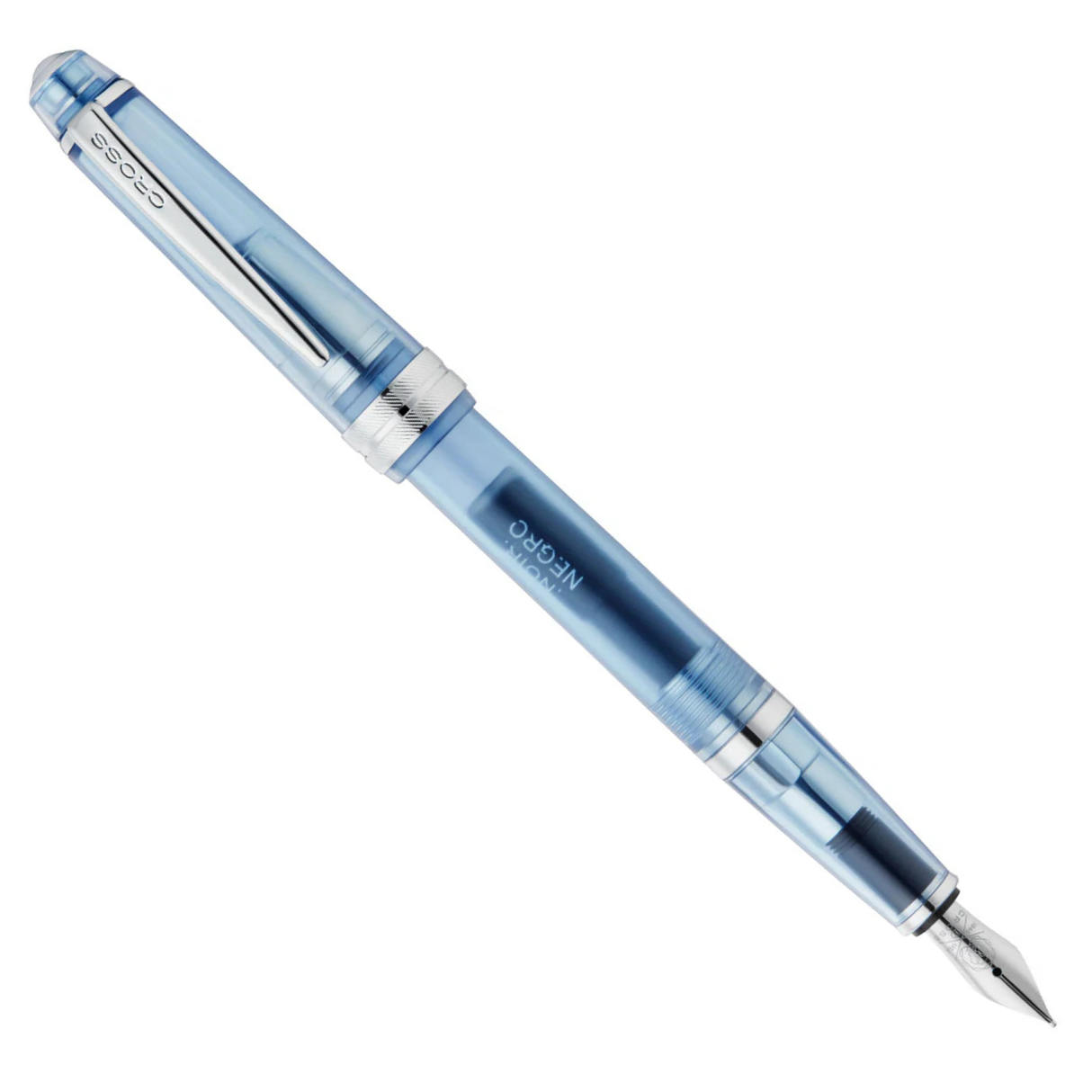 Cross Bailey Light Translucent Navy-Blue Resin - Fountain Pen