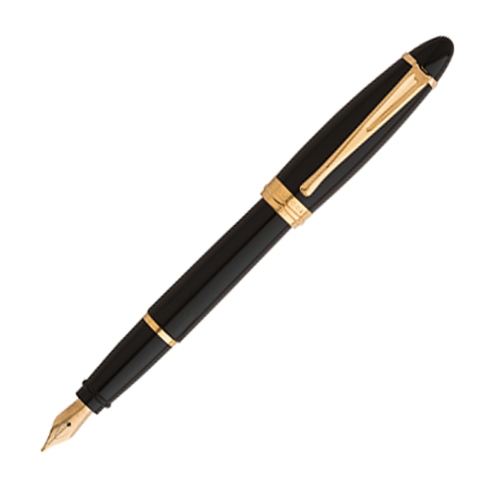 Aurora Ipsilon Classic and Metallic Classic Black - Fountain Pen