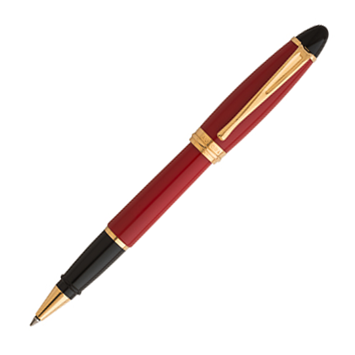 Aurora Ipsilon Classic and Metallic Brilliant Red - Rollerball