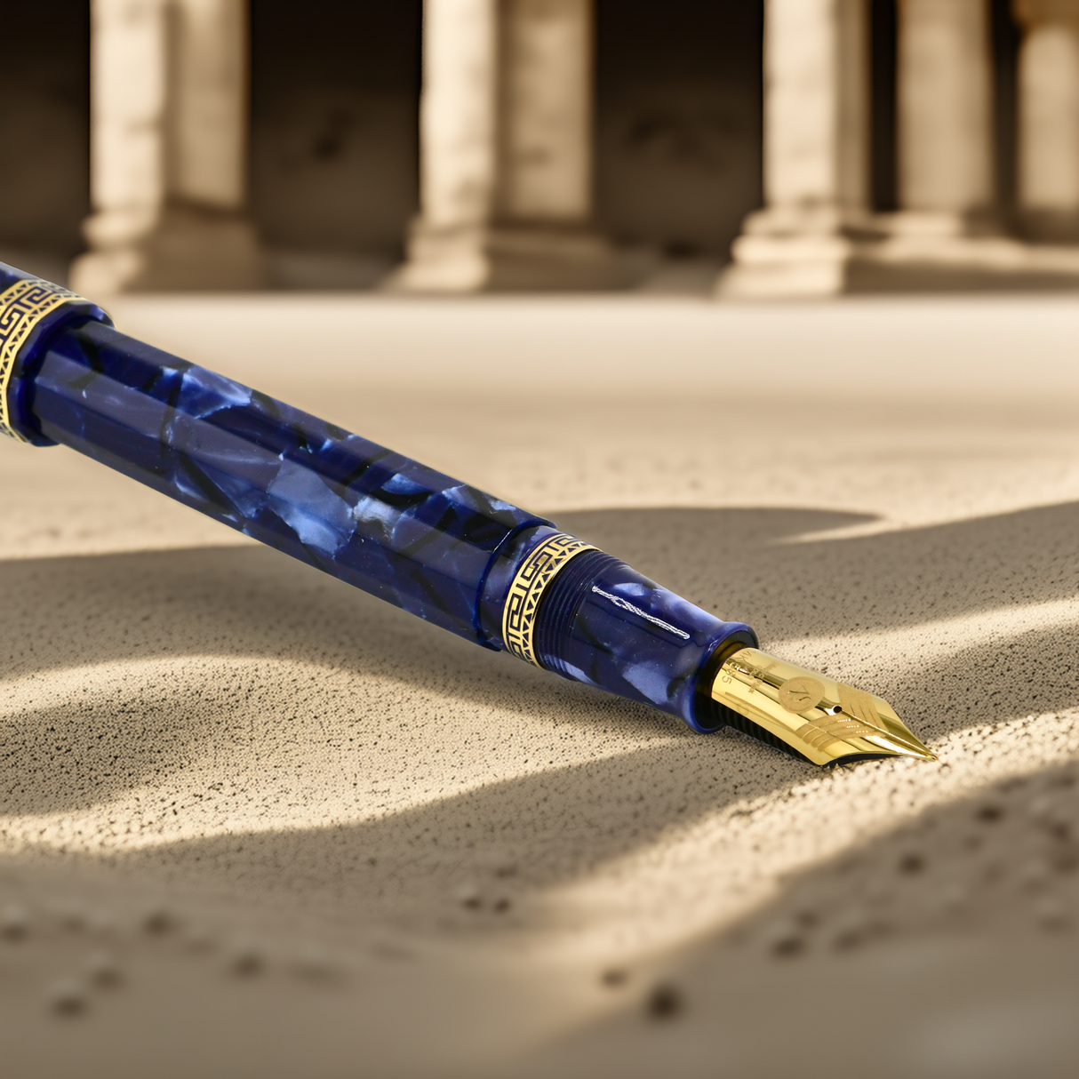 Armando Simoni Club Gran Gladiator Blue La Royale Fountain Pen Collection