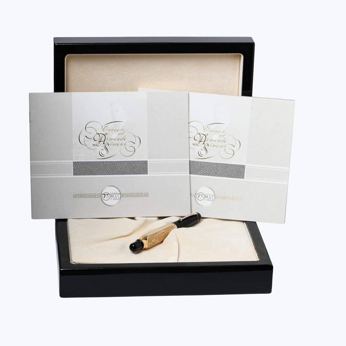 OMAS "The Doctor Pen" Solid Gold 18K/750 Fountain Pen - #058/150 Made - Medium 18kt Gold Nib