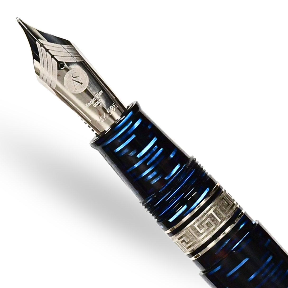 ASC Bologna Extra Blue "Wall Street" Skyscraper Limited Edition Fountain Pen Collection