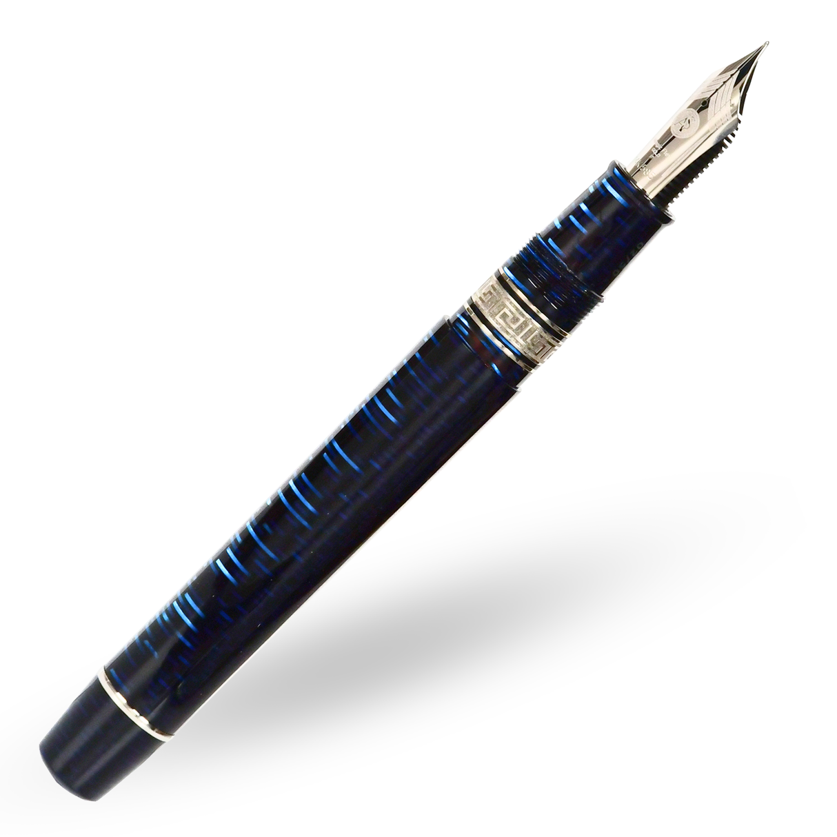 ASC Bologna Extra Blue "Wall Street" Skyscraper Limited Edition Fountain Pen Collection