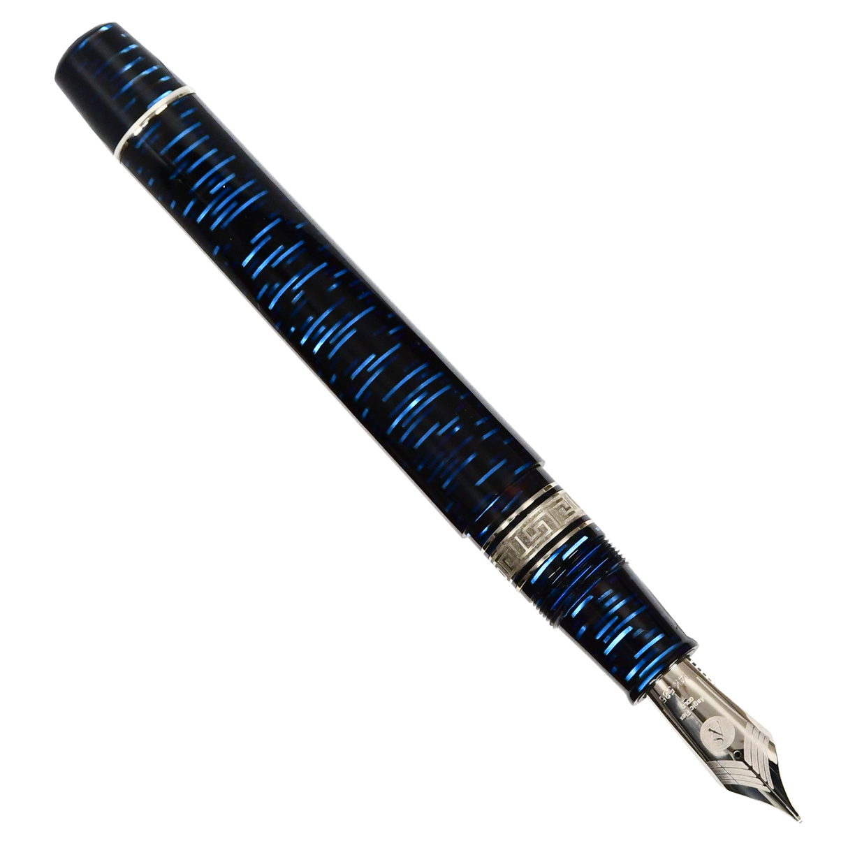 ASC Bologna Extra Blue "Wall Street" Skyscraper Limited Edition Fountain Pen Collection