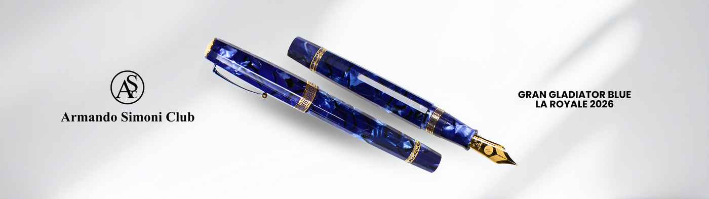 ASC Gran Gladiator Blue La Royale le 2026 Fountain Pen Collection