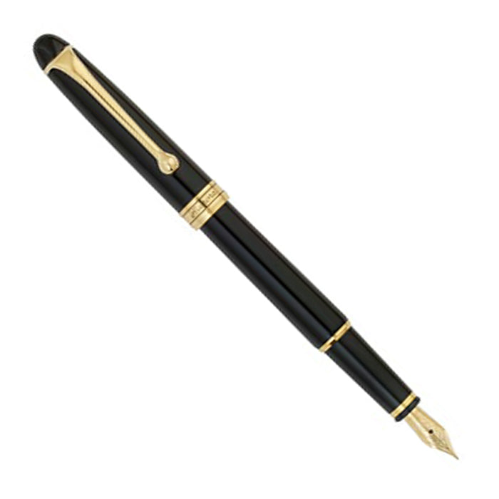 Aurora 88 Gold Trim/Black Barrel - Medium Fountain Pen