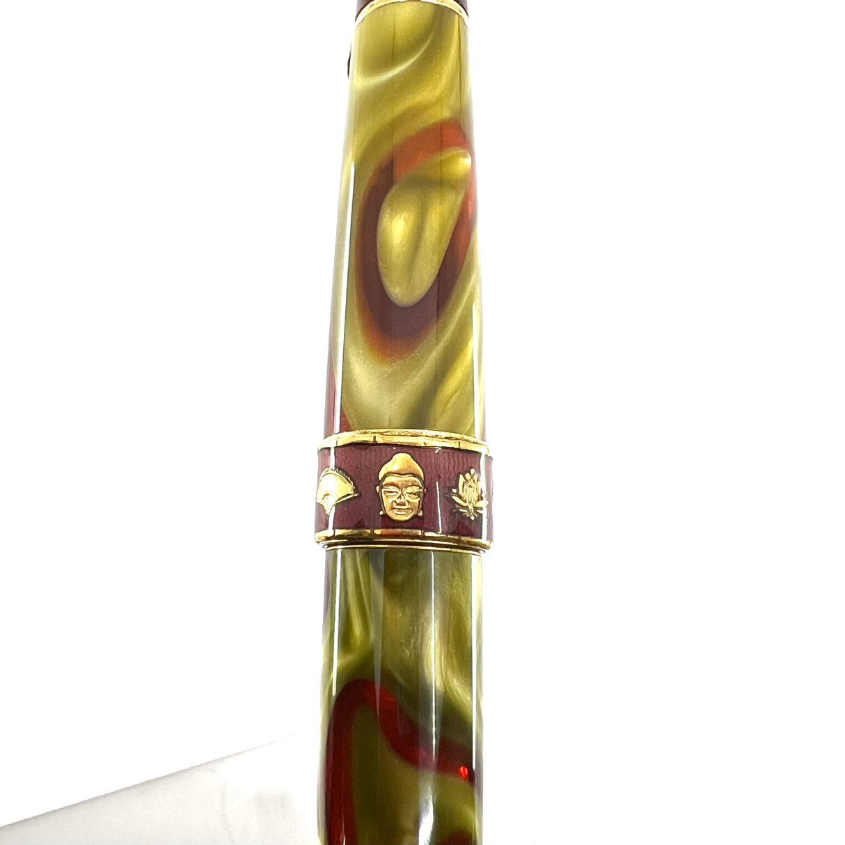 Aurora Oceania Limited Edition Optima Fountain Pen #4185 - Fine 18kt Rose Gold Nib