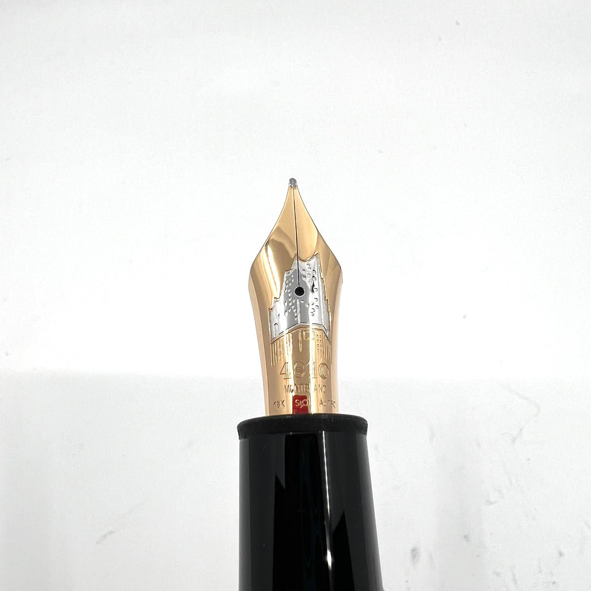 Montblanc 149 ElbPhilharmonie Red Gold Coated Fountain Pen - RARE !