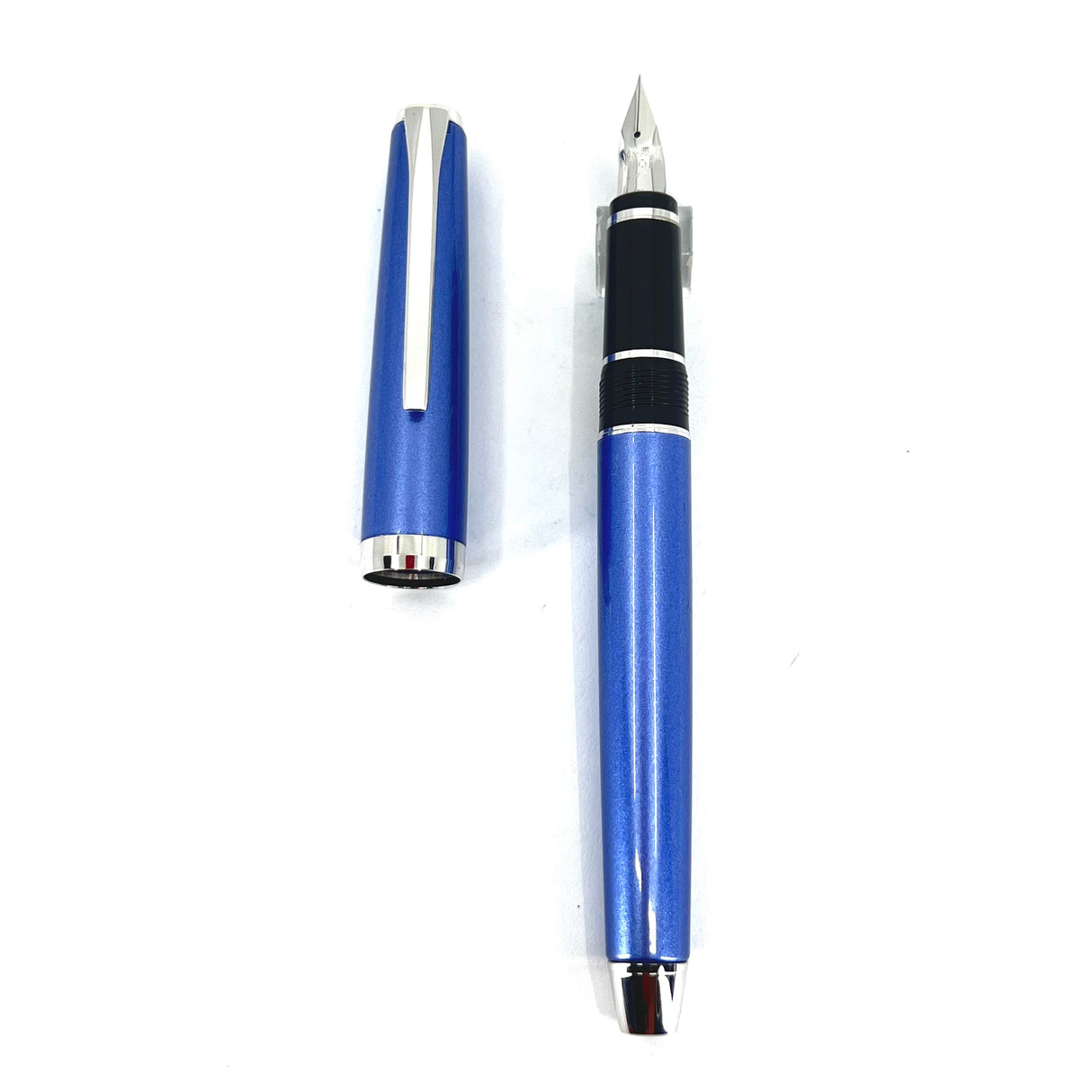 Pilot Falcon 2 Sapphire Blue Metal Fountain Pen