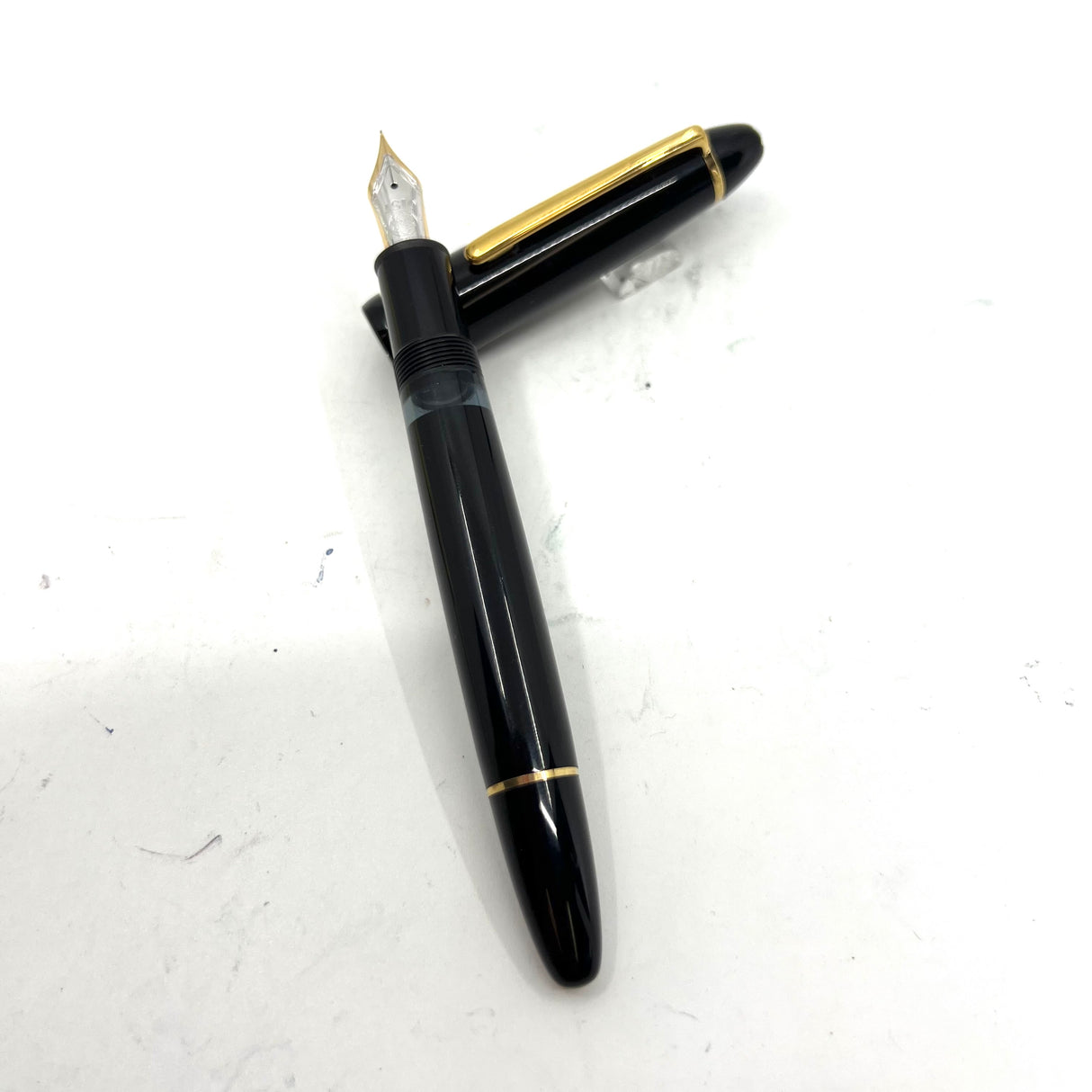 Montblanc Meisterstuck Black Resin #146 LeGrand Fountain Pen