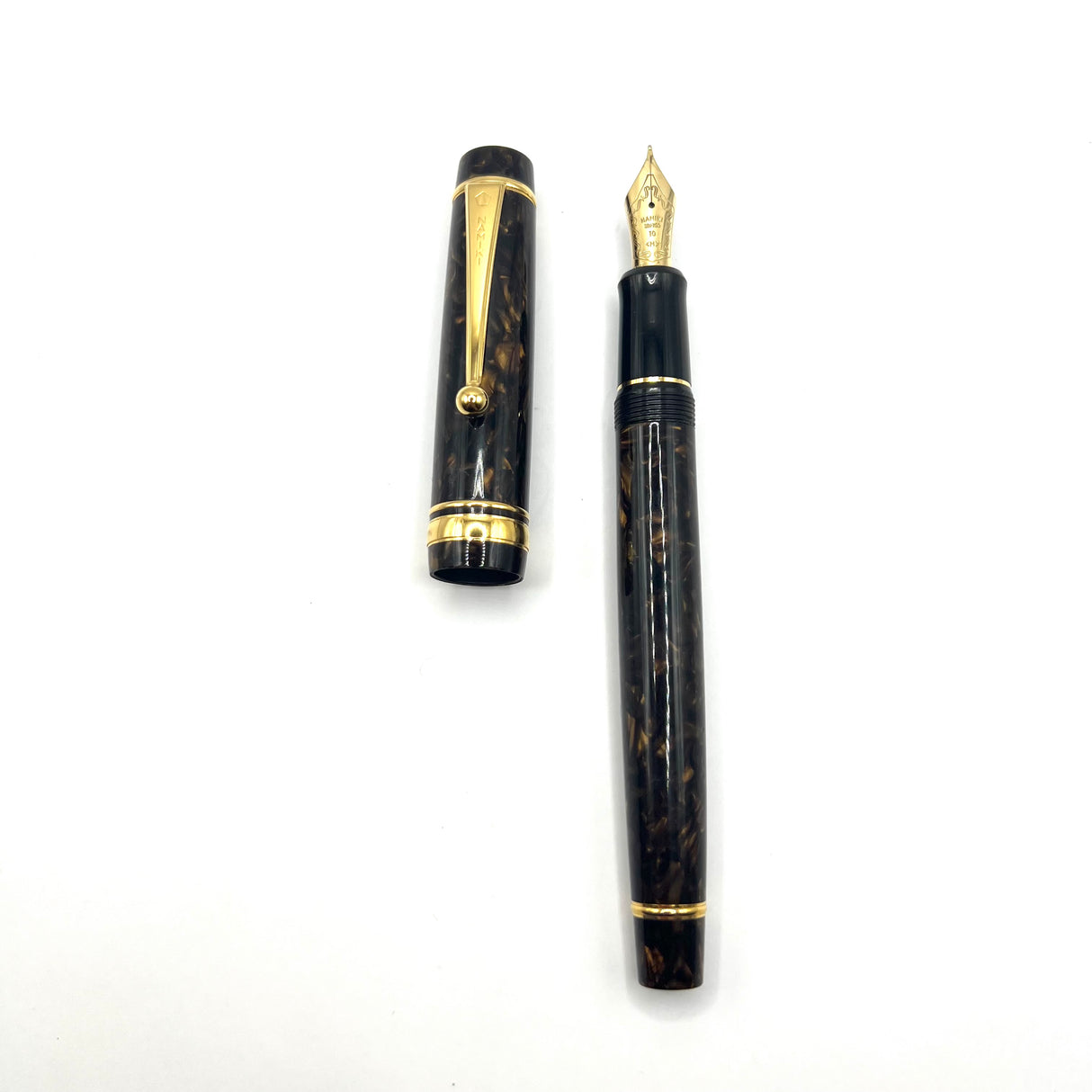 Pilot Namiki Marbled Brown Custom Impressions Fountain Pen
