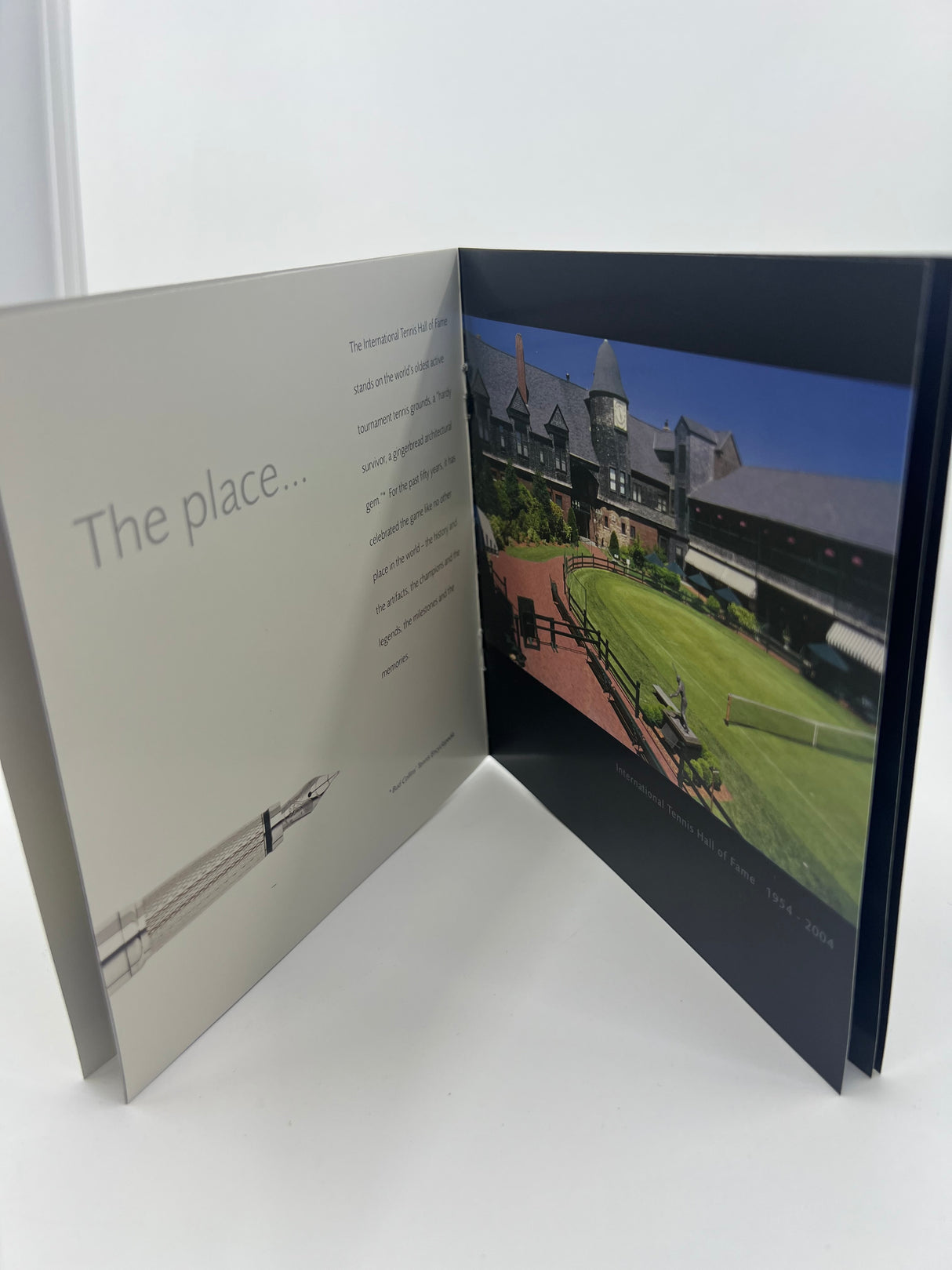 Cross Tennis Hall of Fame Sterling Silver Limited Edition Fountain Pen - Medium 18kt Gold Nib