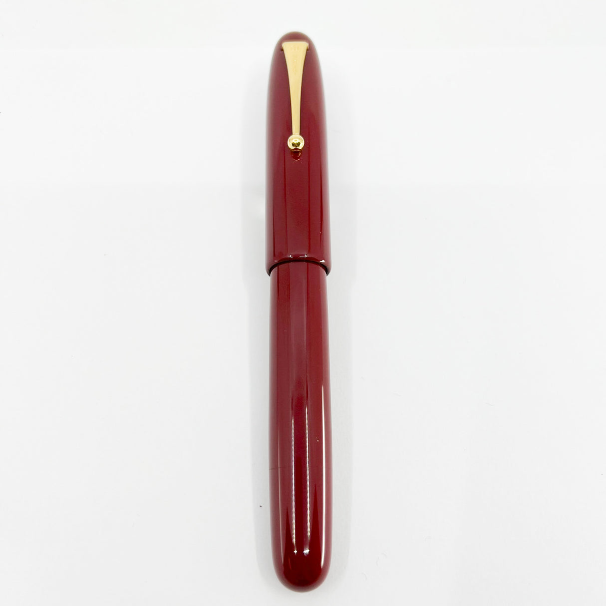 Pilot Namiki Emperor Red Urushi Fountain Pen - Broad 21 kt Gold Nib - Circa 1996