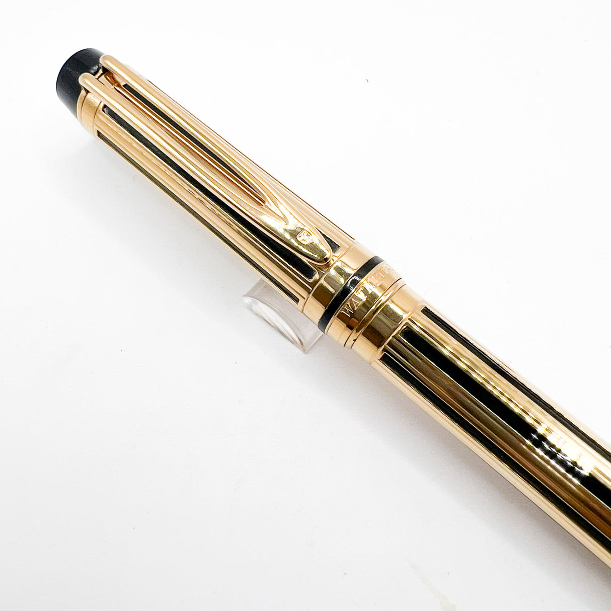 Waterman Night & Day Gold-Plated Fountain Pen - Medium 18kt Gold Nib