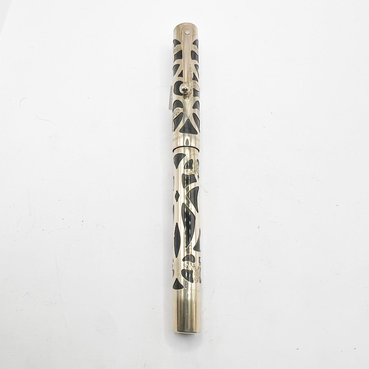 Sheaffer Nostalgia SOLID 14KT GOLD Filigree Fountain Pen - Fine 18kt Gold Nib