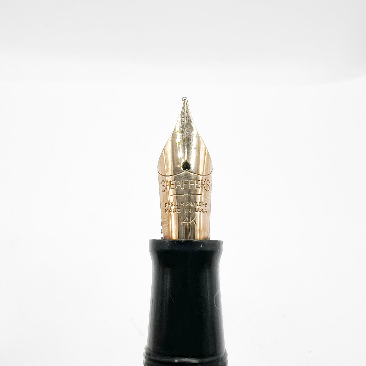 Sheaffer Nostalgia SOLID 14KT GOLD Filigree Fountain Pen - Fine 18kt Gold Nib