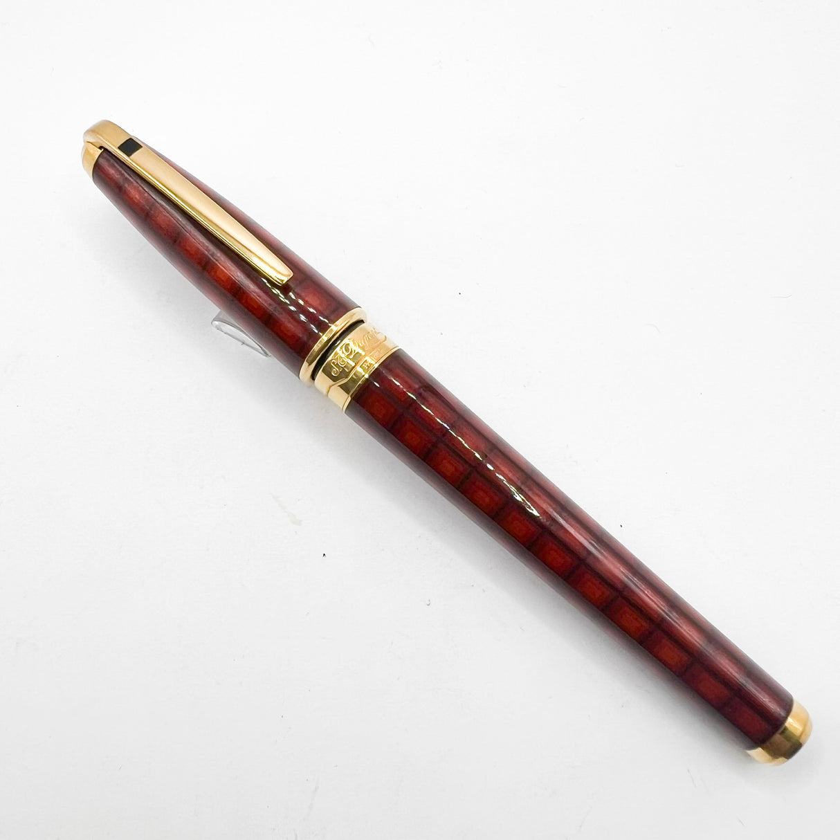 S.T. Dupont Orpheo Vertigo Largest Size Fountain Pen - Medium 18kt Gold Nib
