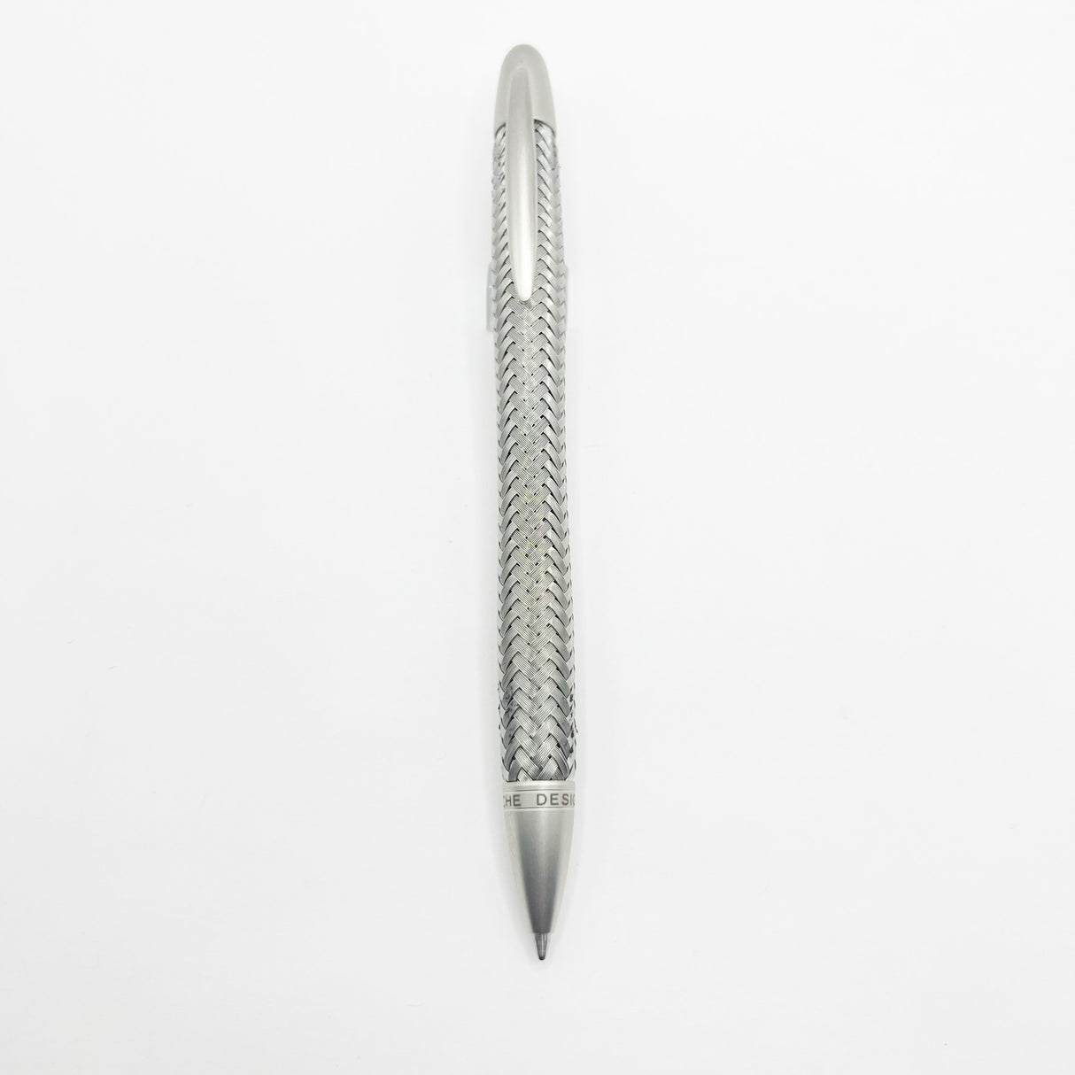 Porsche Design Tec-Flex Woven Stainless Steel Ballpoint Pen