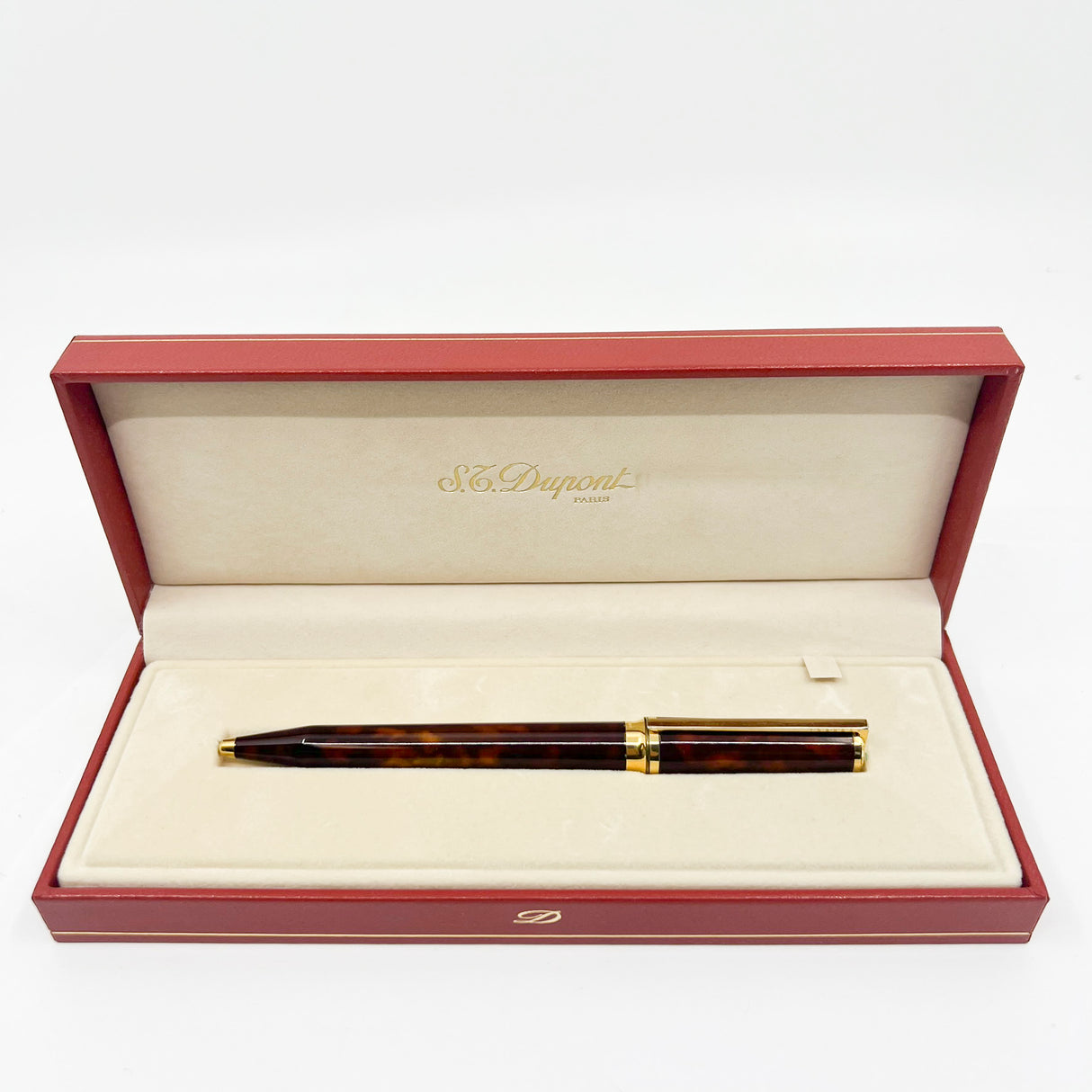 S. T. Dupont Montparnasse Tortoiseshell Laque de Chine Ballpoint Pen
