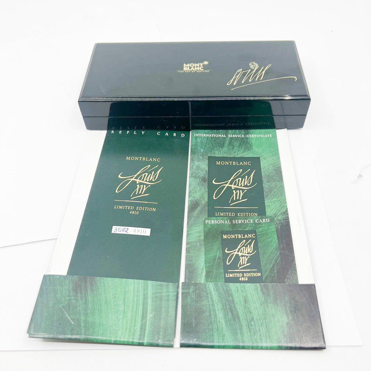 Montblanc Louis XIV Patron of the Arts Limited Edition Fountain Pen - Medium 18kt Gold Nib