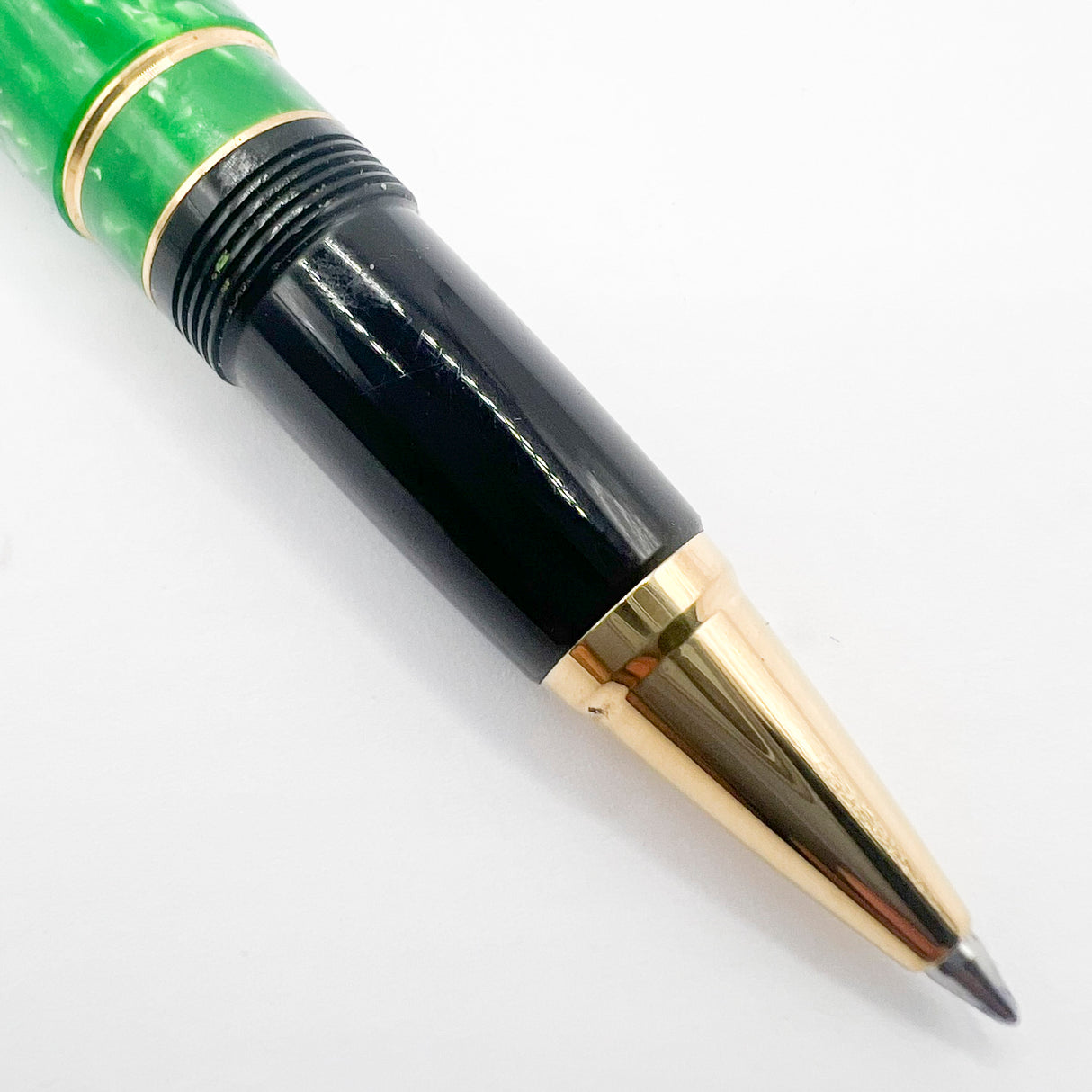 Aurora Optima Primavera Marbled Green Limited Edition Rollerball