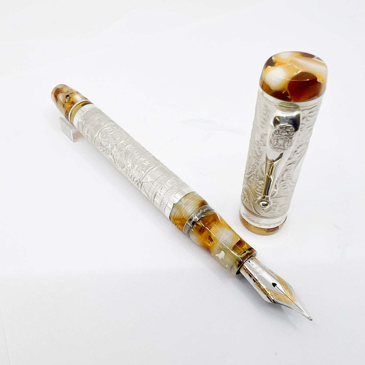 Montegrappa Limited Edition Fountain Pen for the Millenium of Bassano del Grappa, the Home of Montegrappa - Medium 18kt Gold Nib
