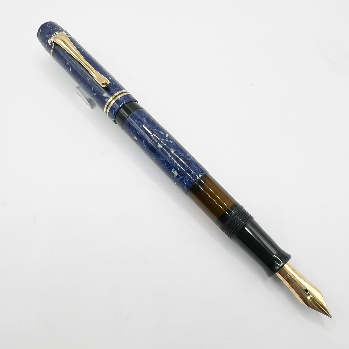 Pelikan Lapis Blue Celluloid (1935 Originals of their Time) Limited Edition Fountain Pen - Medium 18kt Gold Nib