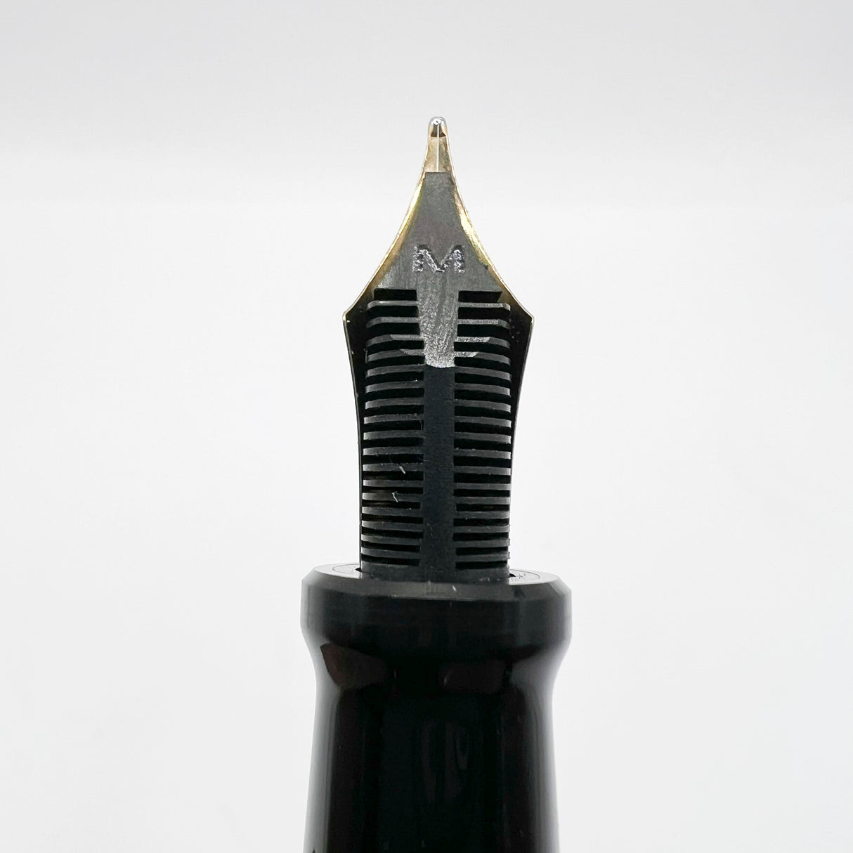 Aurora Optima Blue Marble Auroloide Fountain Pen - Medium 14kt Gold Nib